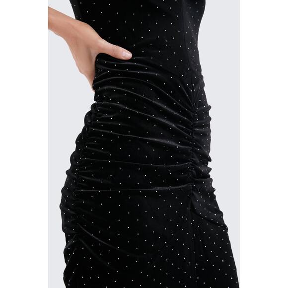 TUCKERNUCK O.P.T Black Felina Midi Dress NWT Size Small - Picture 5 of 10